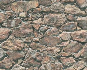 недорогие виниловые обои коричневые в коридор под камень AS-Creation Wood and Stone best of 2 35583-1 На фото недорогие виниловые обои коричневые в коридор под камень AS-Creation Wood and Stone best of 2 35583-1