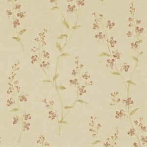 обои бежевые Sanderson с цветами  Classic Collection DCLAAS102 На фото обои бежевые Sanderson с цветами  Classic Collection DCLAAS102