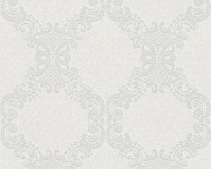 немецкие виниловые обои серые в спальню с орнаментом AS-Creation Elegance 36090-1 На фото немецкие виниловые обои серые в спальню с орнаментом AS-Creation Elegance 36090-1