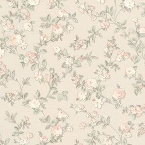 российские недорогие обои бежевые в гостиную Monte Solaro с цветами  Floral 9132-01 На фото российские недорогие обои бежевые в гостиную Monte Solaro с цветами  Floral 9132-01