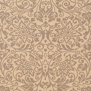 обои капучино в комнату Thibaut с орнаментом Damask Resource 839-T-7656 На фото обои капучино в комнату Thibaut с орнаментом Damask Resource 839-T-7656