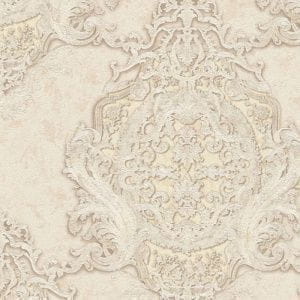 немецкие обои бежевые AS-Creation с орнаментом в классическом стиле Luxury Classics 34372-3 На фото немецкие обои бежевые AS-Creation с орнаментом в классическом стиле Luxury Classics 34372-3