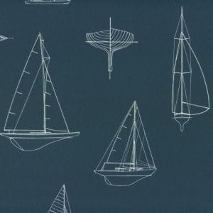 дорогие флизелиновые полностью обои зеленые в комнату морские Esta Home Regatta Crew 136428 На фото дорогие флизелиновые полностью обои зеленые в комнату морские Esta Home Regatta Crew 136428