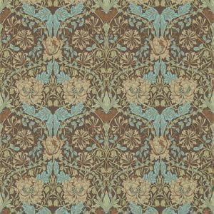 элитные бумажные обои зеленые в комнату английской стиле Morris Archive Wallpaper 3 214702 На фото элитные бумажные обои зеленые в комнату английской стиле Morris Archive Wallpaper 3 214702
