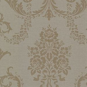 флизелиновые полностью обои коричневые Fine Decor с орнаментом Buckingham 495-69003 На фото флизелиновые полностью обои коричневые Fine Decor с орнаментом Buckingham 495-69003
