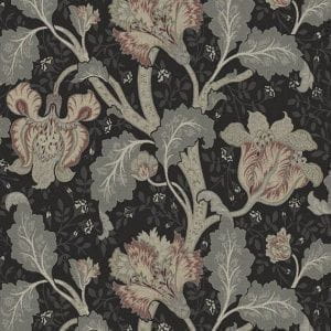 премиум обои в комнату KT-Exclusive с цветами  английской стиле Art Nouveau Origins MR71200 На фото премиум обои в комнату KT-Exclusive с цветами  английской стиле Art Nouveau Origins MR71200