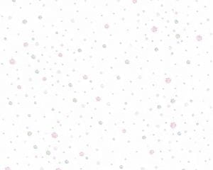 немецкие дешевые обои белые детские AS-Creation Little Stars 35855-1 На фото немецкие дешевые обои белые детские AS-Creation Little Stars 35855-1