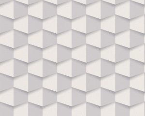 немецкие виниловые обои серые в комнату 3д эффект AS-Creation Move Your Wall 96018-3 На фото немецкие виниловые обои серые в комнату 3д эффект AS-Creation Move Your Wall 96018-3