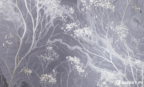 обои фиолетовые флизелиновые в гостиную sandudd с деревьями Аспект Селин 75313-65 На фото обои фиолетовые флизелиновые в гостиную sandudd с деревьями Аспект Селин 75313-65