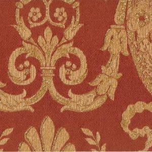итальянские элитные текстильные обои красные в комнату Sangiorgio Impero M325-885 На фото итальянские элитные текстильные обои красные в комнату Sangiorgio Impero M325-885