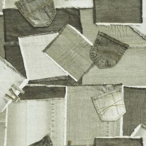премиум бумажные обои в комнату Covers с абстракцией Elements Patchwork Cowboy 39-Beige На фото премиум бумажные обои в комнату Covers с абстракцией Elements Patchwork Cowboy 39-Beige