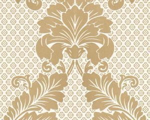 немецкие элитные бархатные (флоковые) обои бежевые в комнату AS-Creation Luxury Wallpaper 30544-2 На фото немецкие элитные бархатные (флоковые) обои бежевые в комнату AS-Creation Luxury Wallpaper 30544-2