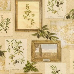 немецкие дешевые обои бежевые для кухни Rasch Deco Relief 307214 На фото немецкие дешевые обои бежевые для кухни Rasch Deco Relief 307214