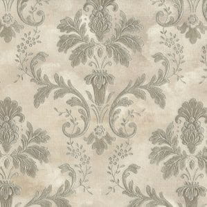 немецкие виниловые обои капучино в спальню AS-Creation с дамаском Luxury Damask 38894-2 На фото немецкие виниловые обои капучино в спальню AS-Creation с дамаском Luxury Damask 38894-2