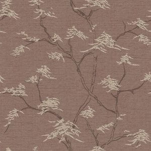 флизелиновые полностью обои коричневые в гостиную с деревьями Borastapeter Eastern Simplicity 3102 На фото флизелиновые полностью обои коричневые в гостиную с деревьями Borastapeter Eastern Simplicity 3102