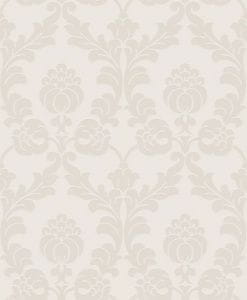 дешевые виниловые обои бежевые в гостиную Rasch с дамаском Gentle Elegance 725810 На фото дешевые виниловые обои бежевые в гостиную Rasch с дамаском Gentle Elegance 725810