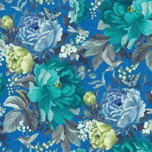элитные бумажные обои в гостиную Arthouse с цветами  арт-деко A Shade Wilder 300107 На фото элитные бумажные обои в гостиную Arthouse с цветами  арт-деко A Shade Wilder 300107