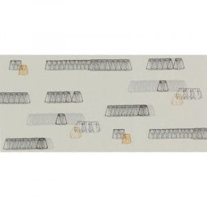 обои серые в гостиную Tres Tintas Wall A Porter 2004-2 На фото обои серые в гостиную Tres Tintas Wall A Porter 2004-2