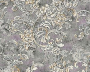 обои белые виниловые на флизелиновой основе в спальню AS-Creation с деревьями Kind of White 34077-4 На фото обои белые виниловые на флизелиновой основе в спальню AS-Creation с деревьями Kind of White 34077-4