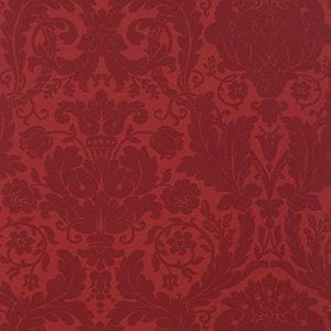 американские обои красные в комнату с дамаском классическом стиле Thibaut Damask Resource 839-T-7621 На фото американские обои красные в комнату с дамаском классическом стиле Thibaut Damask Resource 839-T-7621
