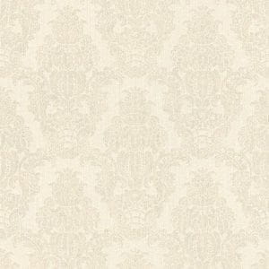 немецкие текстильные обои бежевые Rasch с орнаментом Seraphine 76423 На фото немецкие текстильные обои бежевые Rasch с орнаментом Seraphine 76423