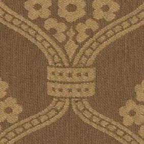 текстильные обои коричневые в комнату с орнаментом Sangiorgio Ferrara M432-220 На фото текстильные обои коричневые в комнату с орнаментом Sangiorgio Ferrara M432-220