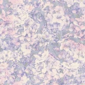 обои серые Ornamy Hortensia 8042-18 На фото обои серые Ornamy Hortensia 8042-18