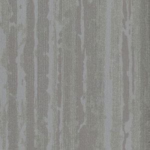 премиум виниловые обои на бумажной основе серые York с полосой Luxury Finishes COD0307N На фото премиум виниловые обои на бумажной основе серые York с полосой Luxury Finishes COD0307N