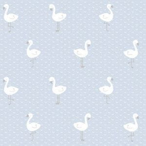обои голубые в комнату с птицами Decoprint Sweet Dreams Noukies ND21122 На фото обои голубые в комнату с птицами Decoprint Sweet Dreams Noukies ND21122