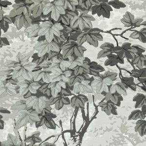 обои черные Zoffany в скандинавском стиле Intaglio ZINW310059 На фото обои черные Zoffany в скандинавском стиле Intaglio ZINW310059