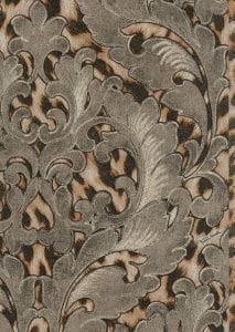 премиум флизелиновые обои в коридор Roberto Cavalli с вензелями Home 4 15057 На фото премиум флизелиновые обои в коридор Roberto Cavalli с вензелями Home 4 15057