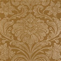 американские бумажные обои коричневые в комнату Thibaut с дамаском Filigree 839-T-2075 На фото американские бумажные обои коричневые в комнату Thibaut с дамаском Filigree 839-T-2075