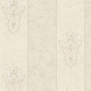 недорогие обои бежевые AS-Creation с полосой Luxury Classics 34371-6 На фото недорогие обои бежевые AS-Creation с полосой Luxury Classics 34371-6