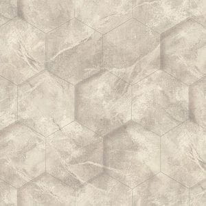 недорогие флизелиновые обои бежевые в гостиную Euro Decor Hexagon 7173-02 На фото недорогие флизелиновые обои бежевые в гостиную Euro Decor Hexagon 7173-02