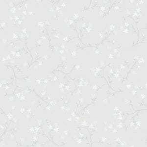 шведские флизелиновые полностью обои серые в комнату Eco с цветами  Decorama 7001 На фото шведские флизелиновые полностью обои серые в комнату Eco с цветами  Decorama 7001