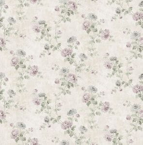 премиум обои капучино в комнату KT-Exclusive с цветами  стиле прованс Champagne Florals MF10909 На фото премиум обои капучино в комнату KT-Exclusive с цветами  стиле прованс Champagne Florals MF10909