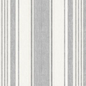 шведские флизелиновые полностью обои серые в комнату Borastapeter с полосой Northern Stripes 6862 На фото шведские флизелиновые полностью обои серые в комнату Borastapeter с полосой Northern Stripes 6862