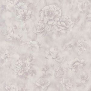 российские недорогие флизелиновые обои фиолетовые в спальню с цветами  Euro Decor Blooming 7143-11 На фото российские недорогие флизелиновые обои фиолетовые в спальню с цветами  Euro Decor Blooming 7143-11