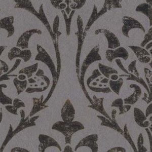 английские флизелиновые полностью обои черные с дамаском Fardis Baroque 10304 На фото английские флизелиновые полностью обои черные с дамаском Fardis Baroque 10304