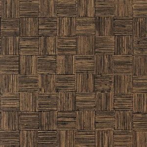 обои коричневые в комнату Thibaut 3д эффект Artisan 839-T-717 На фото обои коричневые в комнату Thibaut 3д эффект Artisan 839-T-717
