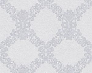 немецкие виниловые обои серые в спальню с орнаментом AS-Creation Elegance 36090-3 На фото немецкие виниловые обои серые в спальню с орнаментом AS-Creation Elegance 36090-3