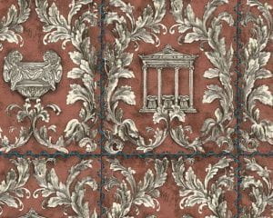 обои белые виниловые на флизелиновой основе в спальню AS-Creation с деревьями Kind of White 34086-5 На фото обои белые виниловые на флизелиновой основе в спальню AS-Creation с деревьями Kind of White 34086-5