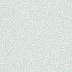 английские виниловые обои на флизелиновой основе голубые Sanderson Emma Bridgewater Wallpaper 213623 На фото английские виниловые обои на флизелиновой основе голубые Sanderson Emma Bridgewater Wallpaper 213623