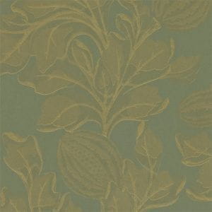 флизелиновые полностью обои зеленые в комнату Zoffany Persia PEW08003 На фото флизелиновые полностью обои зеленые в комнату Zoffany Persia PEW08003