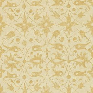 обои желтые в спальню Zoffany классическом стиле Arden ZAMW310435 На фото обои желтые в спальню Zoffany классическом стиле Arden ZAMW310435