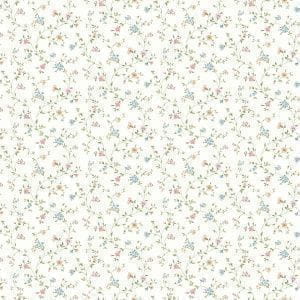 американские дорогие бумажные обои в комнату Chesapeake с цветами  Totally for kids TOT44005 На фото американские дорогие бумажные обои в комнату Chesapeake с цветами  Totally for kids TOT44005
