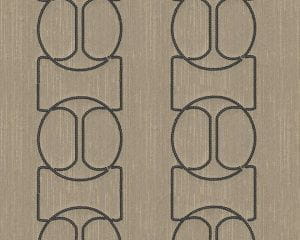 немецкие элитные виниловые обои капучино в комнату AS-Creation Wall Fashion 30613-4 На фото немецкие элитные виниловые обои капучино в комнату AS-Creation Wall Fashion 30613-4