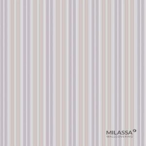 флизелиновые полностью обои фиолетовые в комнату Milassa с полосой Joli 6 001/1 На фото флизелиновые полностью обои фиолетовые в комнату Milassa с полосой Joli 6 001/1