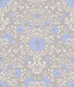 английские премиум обои серые с орнаментом Cole Son Collection of Flowers 81/8033 На фото английские премиум обои серые с орнаментом Cole Son Collection of Flowers 81/8033