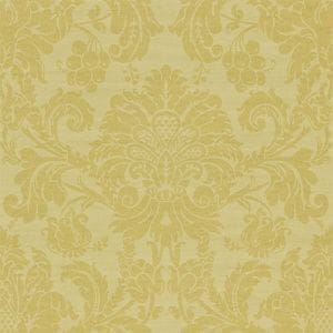 элитные бумажные обои бежевые в комнату Zoffany с дамаском Classic Damasks CDW02011 На фото элитные бумажные обои бежевые в комнату Zoffany с дамаском Classic Damasks CDW02011